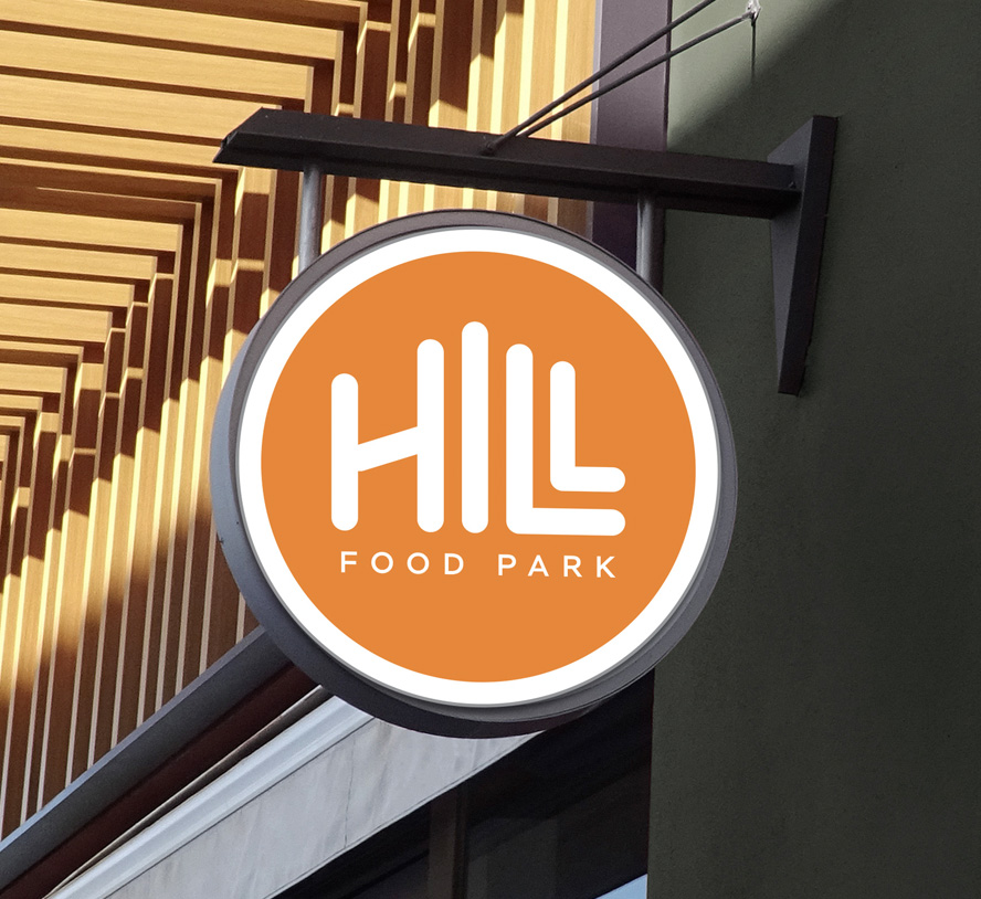 Hill Kafe logo çalışması